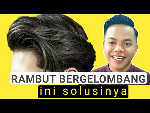 cara mengatasi rambut bergelombang pria - ini solusinya untuk rambut yang bergelombang