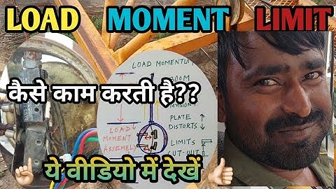 Load Moment Limit Switch | मोमेंट लोड स्विच कैसे काम करती है? | Tower Crane Moment Limit Working