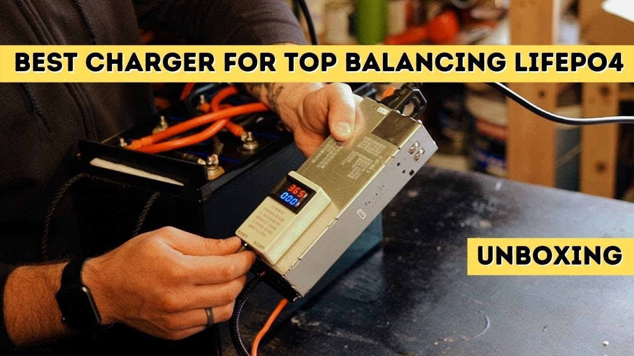 Unboxing the best charger for Top Balancing LiFePO4 battery cells YouTube
