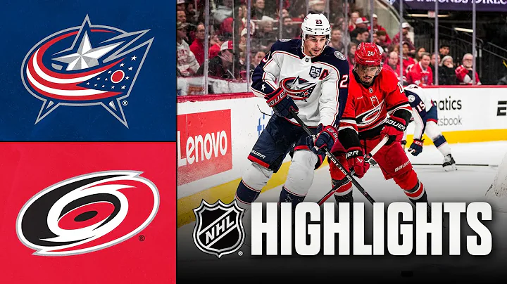 Blue Jackets vs. Hurricanes | NHL Highlights | December 09, 2025