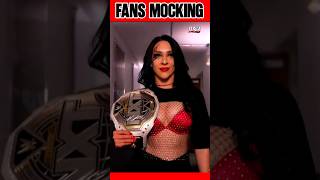Stephanie Vaquer vs The Fans? Shocking Reactions in WWE!🤔 #shorts #wwe