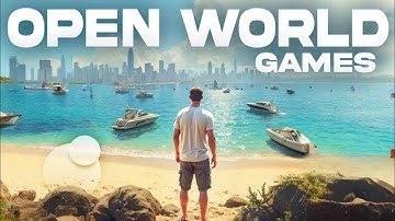 Top 10 Best OPEN WORLD Games Like GTA 5 for Android 2025 | Open World Games