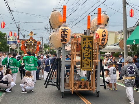 杉戸夏祭り（杉戸町）～迫力満点の神輿渡御やお囃子　2025年７月12日（土）Ｐａｒｔ２