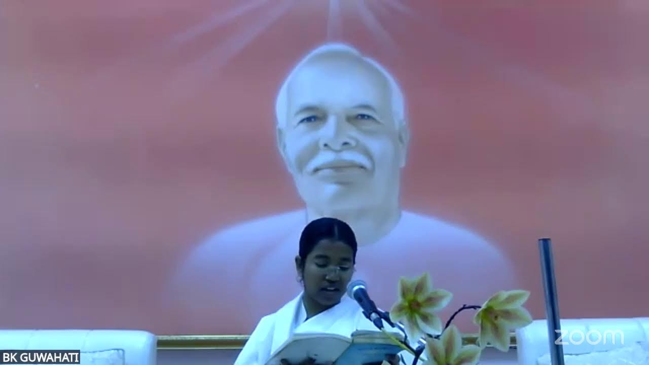 BK GUWAHATI// BK LIVE NUMASHAM YOG // DADA JI KA CLASS,23-03-25