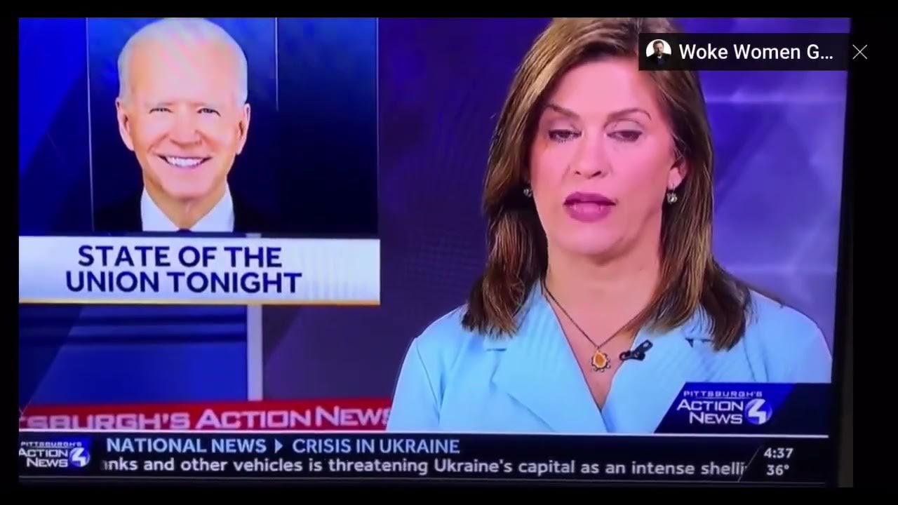 News Bloopers Reporter Mistakes Pedophile for Joe Biden During State