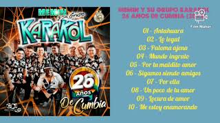 MEMIN Y SU GRUPO KARAKOL - 26 Años De Cumbia 2022 (CD Completo)