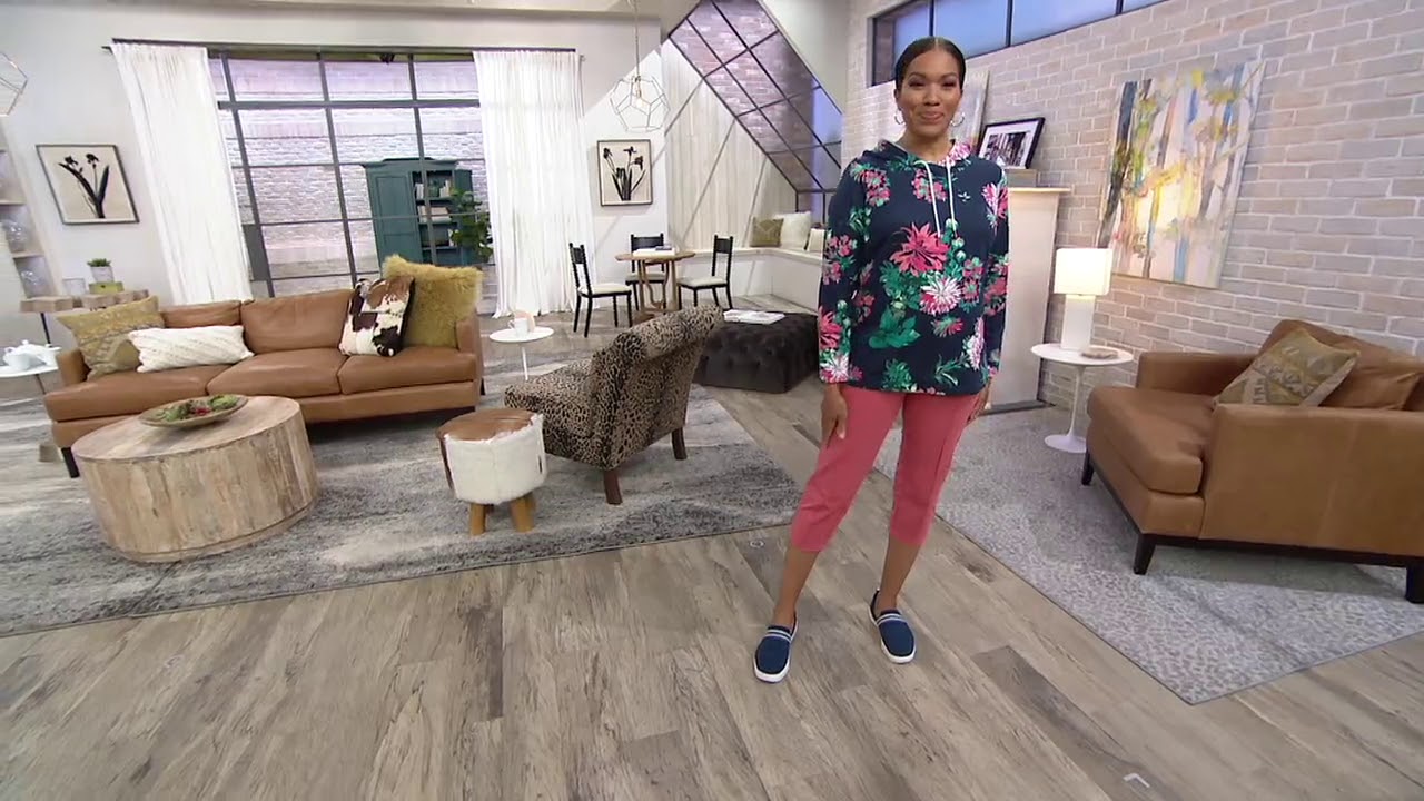 Denim & Co. Active Duo Stretch Capris on QVC 