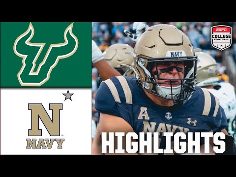 South Florida Bulls vs. Navy Midshipmen | Full Game Highlights | ESPN College Football