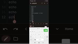 #automobile #music "ping" command in batch mode