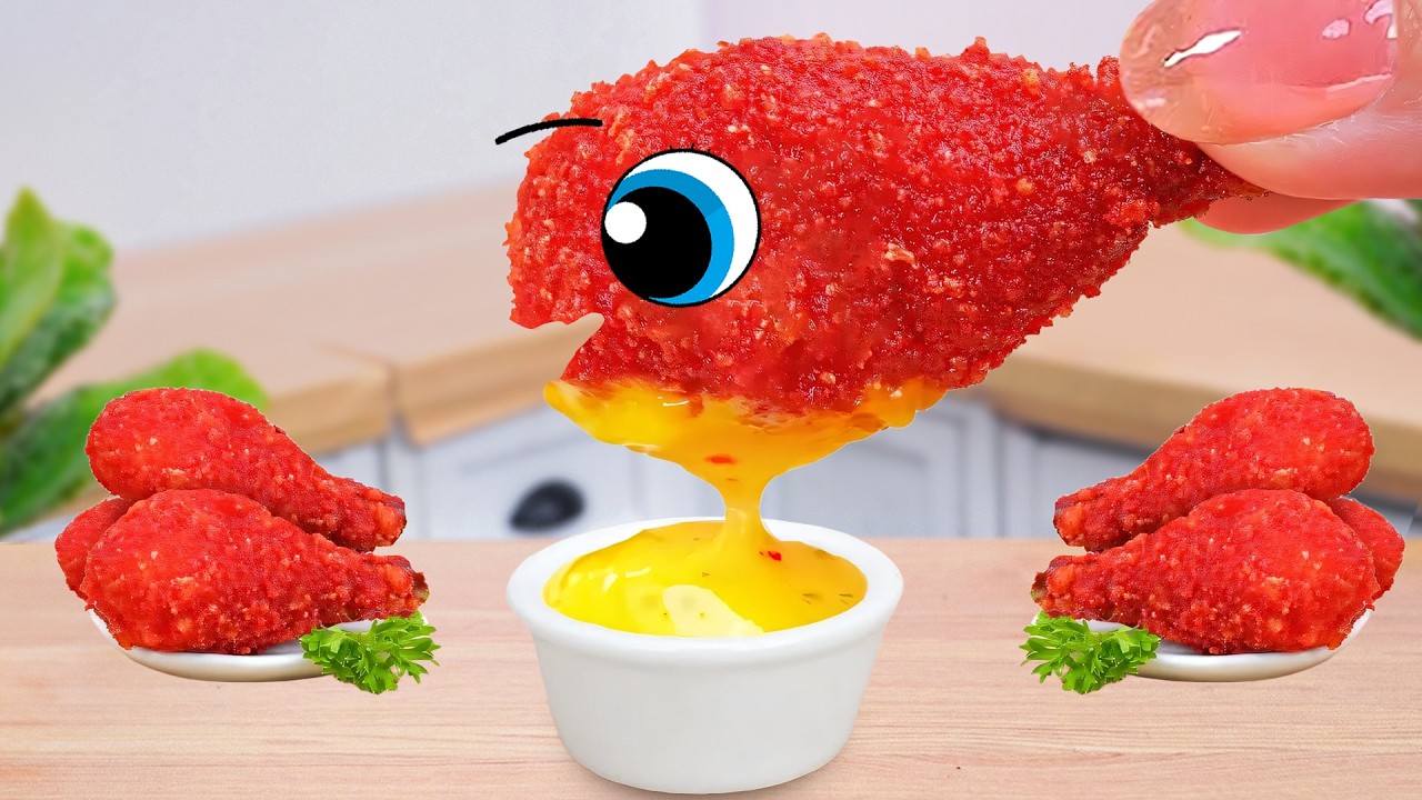 Top Dish 🍗 Ayam Goreng Crispy Pedas dengan Tekstur Super Renyah🔥Tiny Tasty Kitchen