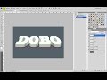 3D-Schrift mit Schatten – Photoshop-Tutorial