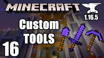 Add CUSTOM TOOLS to Minecraft 1.16.5 | Forge 1.16.5 Modding #16