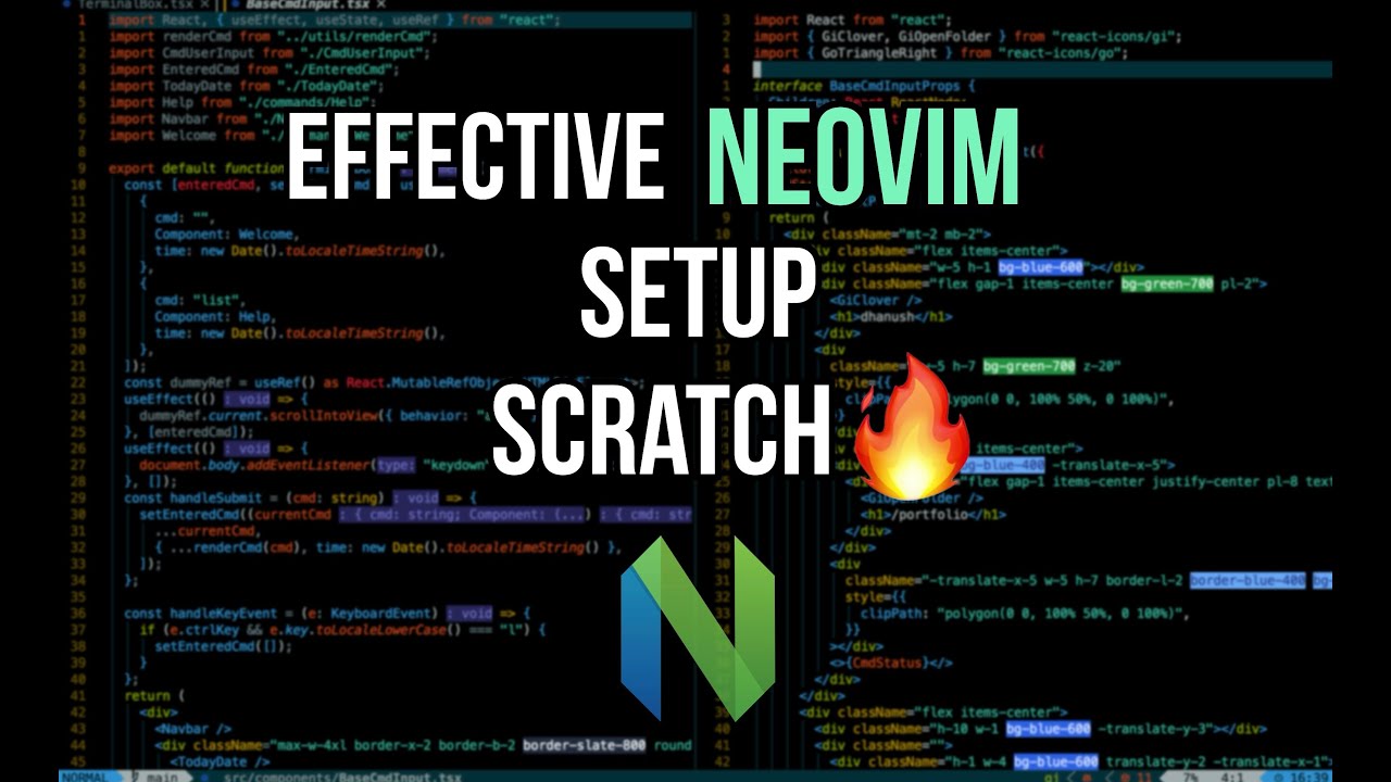 Neovim Setup from Scratch🔥| Easy Configuration | ASMR | D Code - YouTube