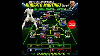 Best Quick Counter Formation In eFootball | Efootball Formation #efootball #pes #efootball2025