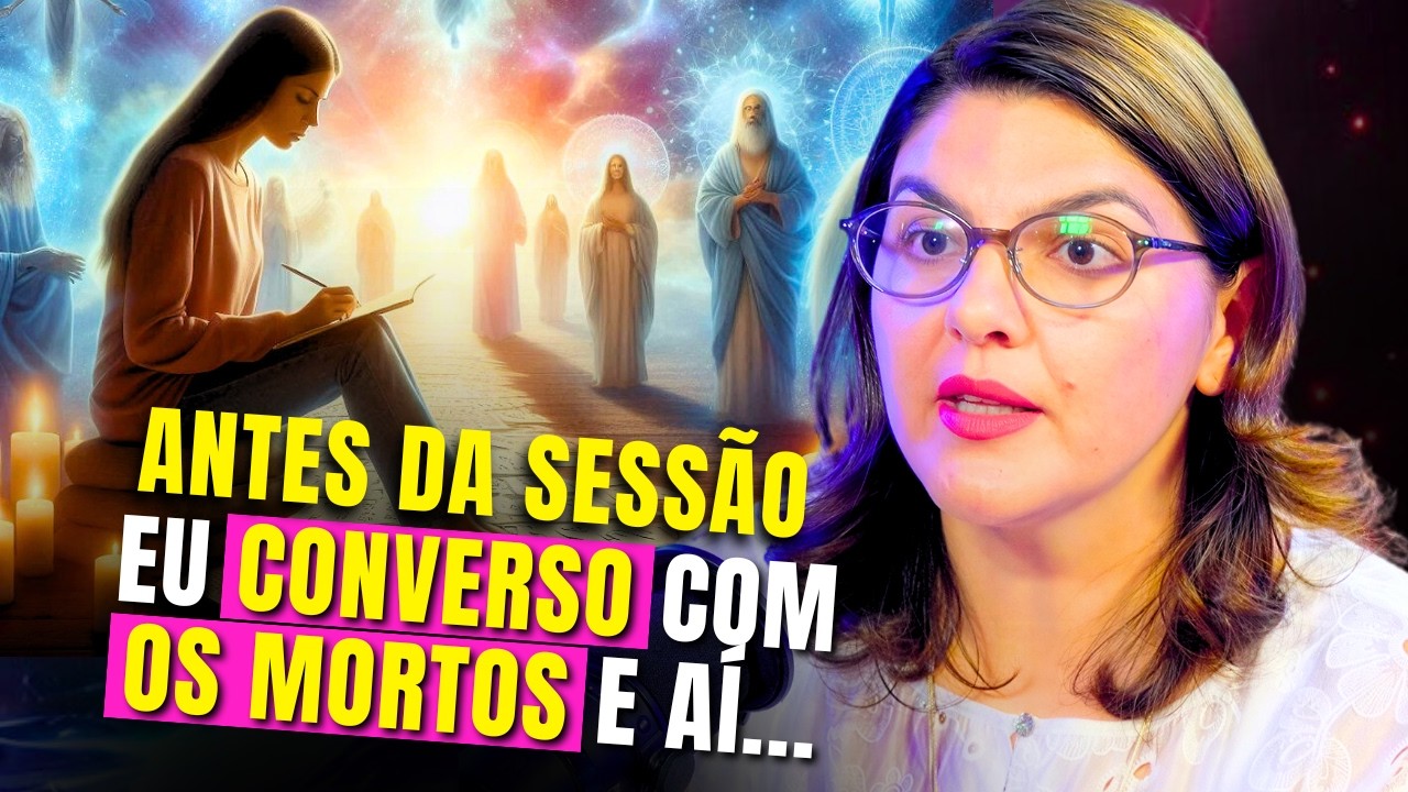 Como funcionam os BASTIDORES das SESSÕES DE PSICOGRAFIA? | Maira Rocha