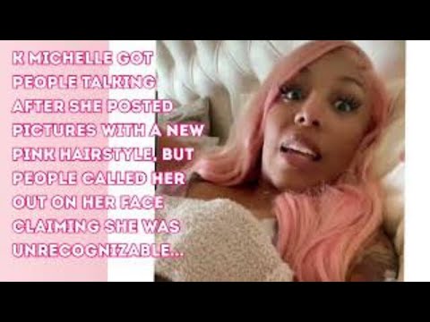 K Michelle Explains New Face, Ends Instagram Live In Tears❗