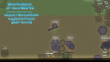 MooMoo.io ~AverNED ahk(AutoHotKey) Insta Kill/Reverse Insta