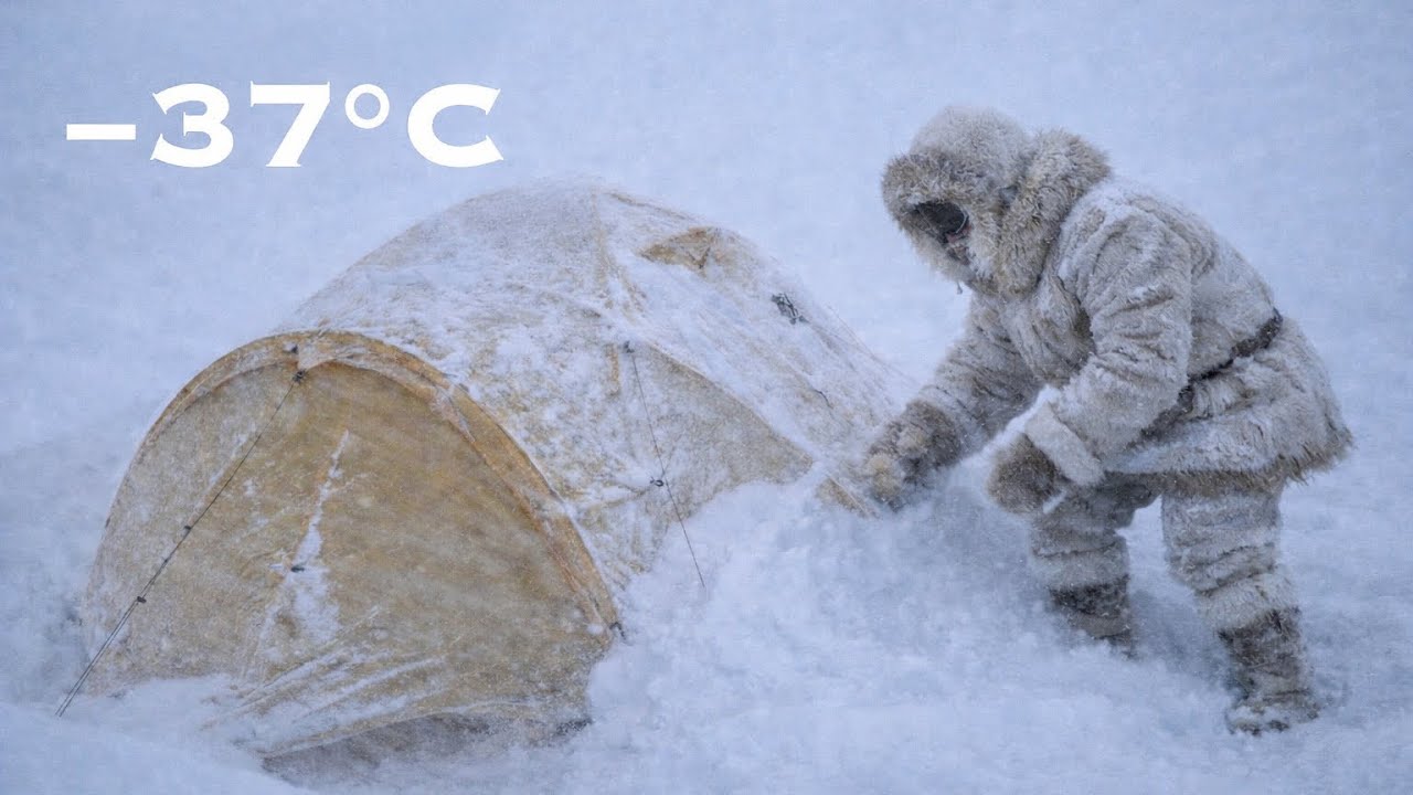 Can I Survive Alone in a −37°C Deadly Blizzard? | Extreme Winter Camping