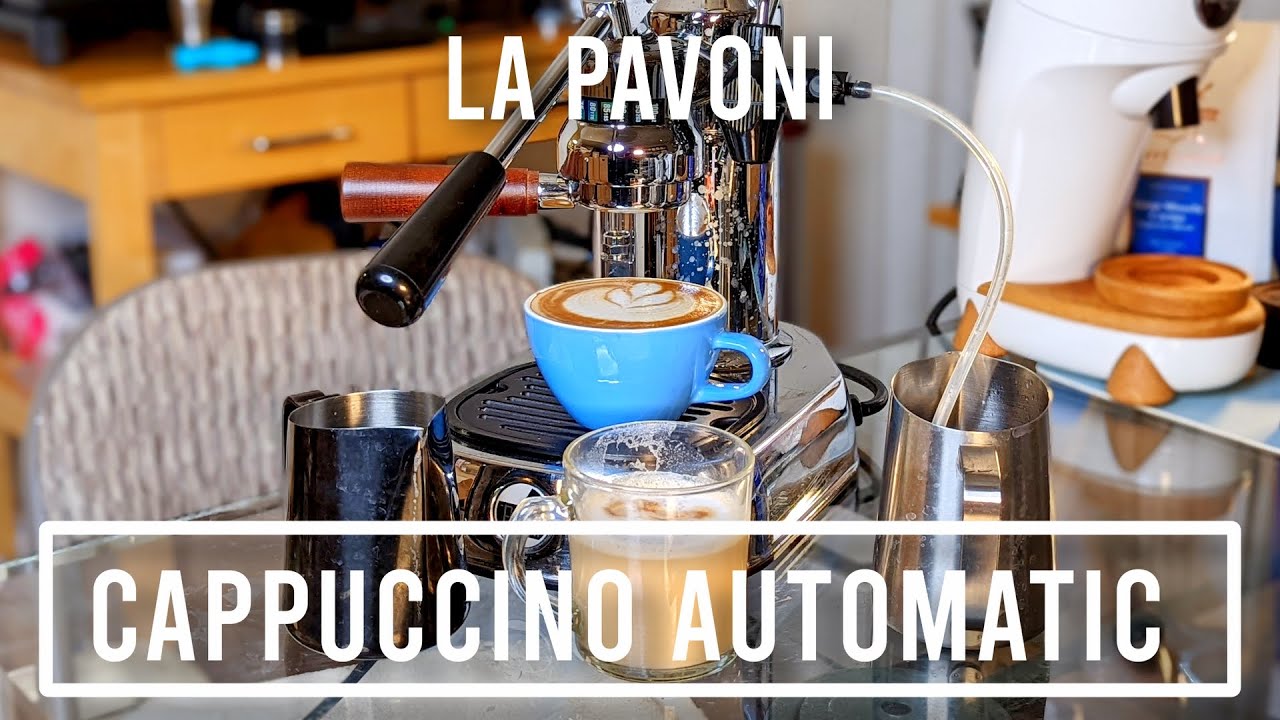 La Pavoni's Quirky Milk Frother Attachment (Cappuccino Automatic