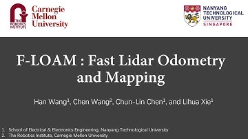 [IROS 2021] F-LOAM: Fast LiDAR Odometry And Mapping