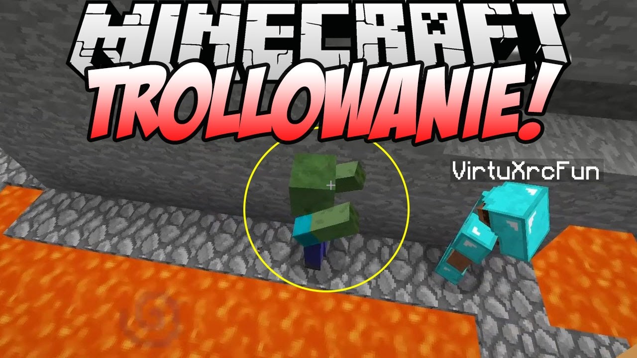 MINECRAFT TROLLOWANIE #15 - ZABÓJCZY ZOMBIAK I OVERWATCH! /w Purpose, HunterBright