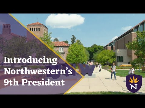 Introducing Northwestern's 9th President