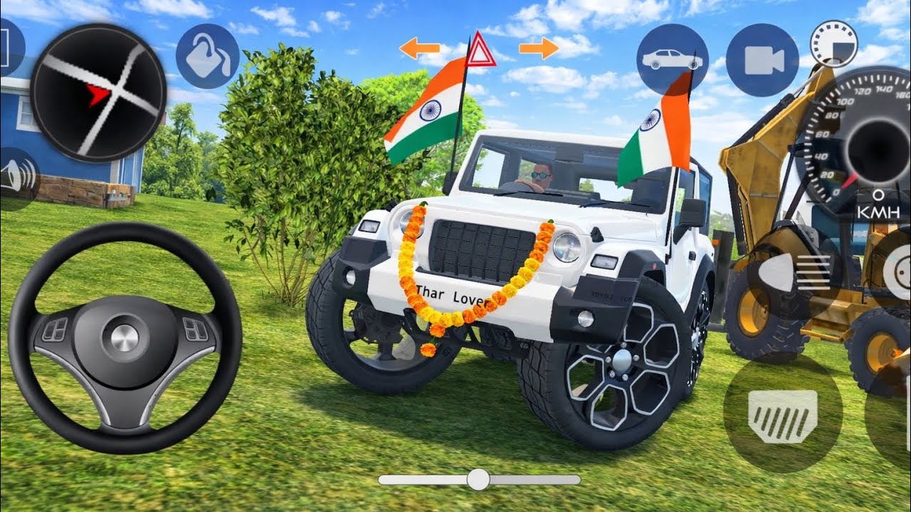 Modified Mahindra Thar Car Games: Indian Cars (Gadi Wala Game) - Car Game Android Gameplay 2026