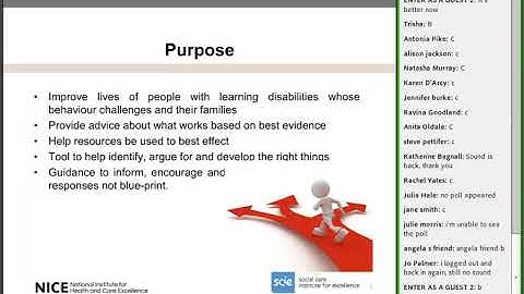 Recording: Learning disabilities & behaviour that challenges: a NICE and SCIE webinar