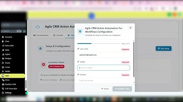 Agile CRM Actions Automation for Workflows: Complete Setup Tutorial