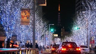 【六本木】 けやき坂イルミネーション 2015【ロードバイク】