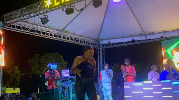 Look How Queen Ifrica Back It Up And Address Derrick Morgan At Charly Show In St Ann