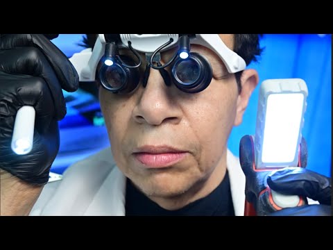 ASMR Neurologist Eye Exam Roleplay 👀 Very Tingly Vision Test🥼