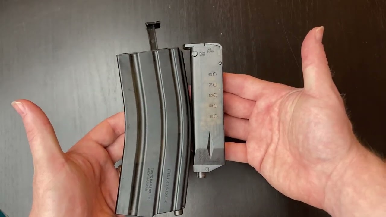 Tokyo Marui 470 BB Universal Speed Loader AR15 Style Stanag Magazine 