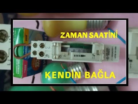 Video: Bir fanı bir zamanlayıcı ile bağlama şeması: çalışma prensibi ve bağlantı prosedürü