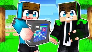 We bought a new computer for Efe -Minecraft