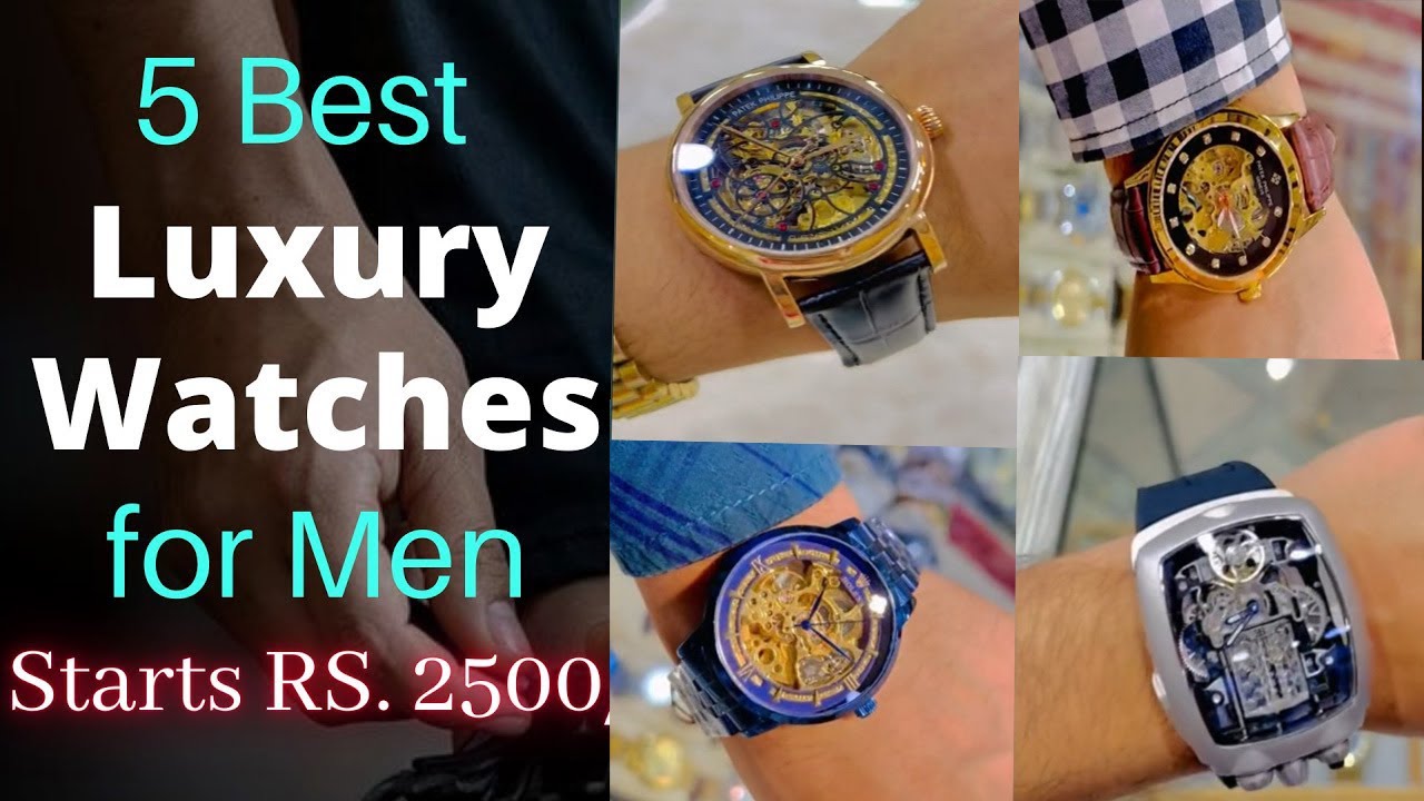 Top 5 Best Luxury Watches || Best Premium Watches Under Budget || Skeleton Watch For Men