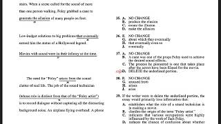 ACT Test 3 Section 1 Question 37