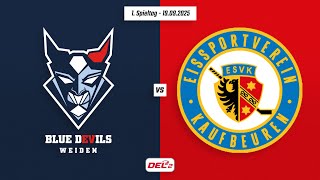 1. Spieltag DEL2 | Blue Devils Weiden vs. ESV Kaufbeuren | Game Highlights