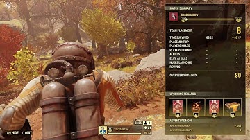 Fallout 76:   Tsutsaroth, cheater in NW instakills everyone in proximity