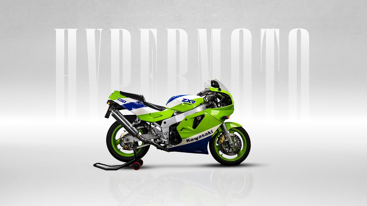 KAWASAKI ZXR 750 - Moto da Collezione - Vista a 360° - Moto
