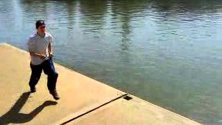 EPIC river jump FAIL