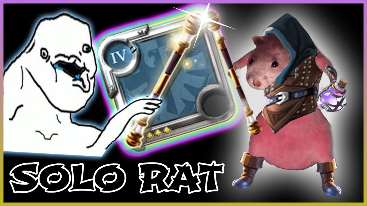🐀 SHENANIGANS IN THE ROADS 🐀 Solo Rat | Albion Online | Rat Adventures Ep. 15