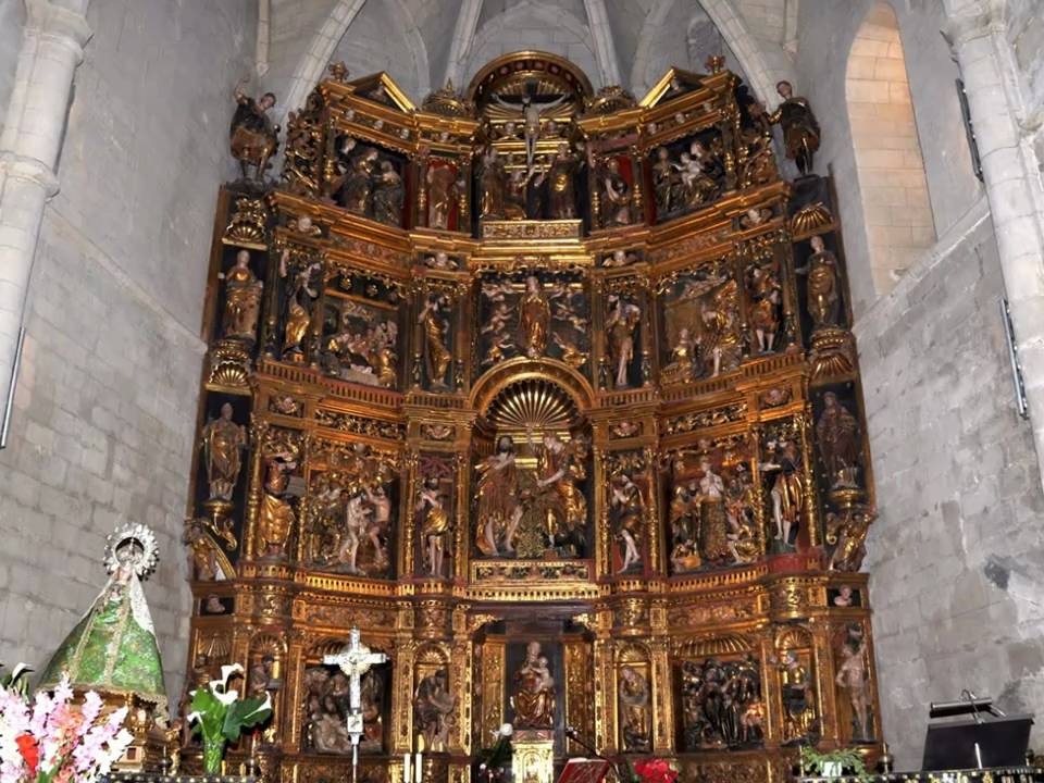 Retablo renacentista en Grañón . La Rioja KZRL YT