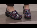 Dansko Professional Leather Slip-On Clogs on QVC