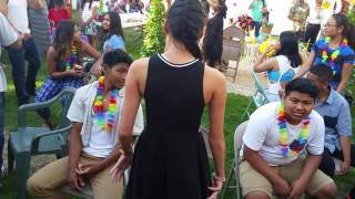 Lowell Town City khmer sweet sixteen music chairs party at home part.4