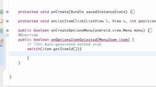 Android Application Development Tutorial   52   Making MenuItems do something   YouTube