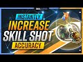 How to INSTANTLY IMPROVE Your SKILL SHOT Accuracy! - League of Legends