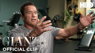 'Andre the Giant & Arnold Schwarzenegger's Dinner' Official Clip | Andre The Giant | HBO