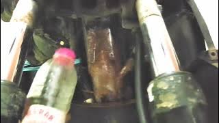 Cara Mudah Memperbaiki Rangka Casis Berkarat Honda Matic Vario