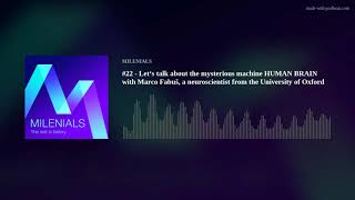 Famous #22 - Let‘s talk about the HUMAN BRAIN with Marco Fabuš, a neuroscientist from Oxford Profile